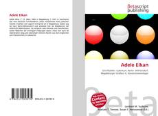 Copertina di Adele Elkan