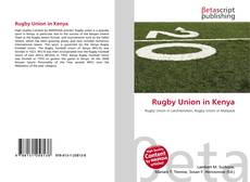 Copertina di Rugby Union in Kenya