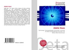Copertina di Adele Haas