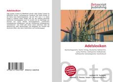 Couverture de Adelslexikon