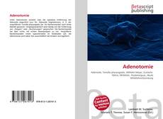 Copertina di Adenotomie