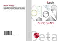 Bookcover of Bateman Transform
