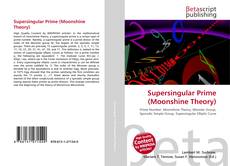 Buchcover von Supersingular Prime (Moonshine Theory)
