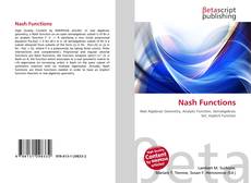 Nash Functions kitap kapağı