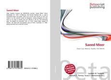 Buchcover von Saeed Meer