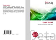 Buchcover von Saeed Naqvi