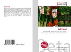 Capa do livro de Admont 