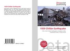 1939 Chillán Earthquake kitap kapağı