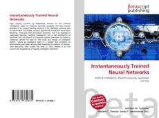 Buchcover von Instantaneously Trained Neural Networks