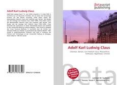 Bookcover of Adolf Karl Ludwig Claus