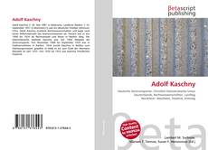 Bookcover of Adolf Kaschny