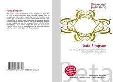 Capa do livro de Todd Simpson 