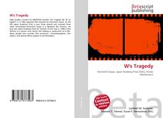 W's Tragedy kitap kapağı