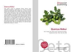 Quercus Robur kitap kapağı