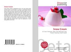 Buchcover von Snow Cream