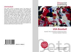 Portada del libro de USA Baseball