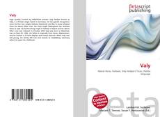 Portada del libro de Valy