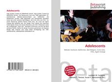 Bookcover of Adolescents