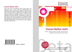Vaman Malhar Joshi的封面