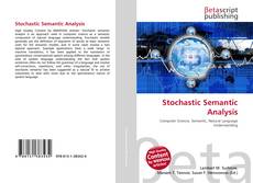 Bookcover of Stochastic Semantic Analysis