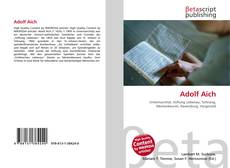 Portada del libro de Adolf Aich