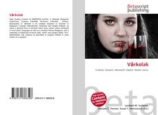 Capa do livro de Vǎrkolak 