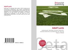 Capa do livro de Adolf Lantz 