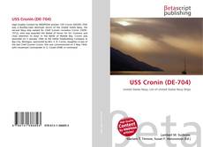 Capa do livro de USS Cronin (DE-704) 