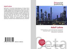 Capa do livro de Adolf Lehne 