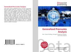 Buchcover von Generalized Procrustes Analysis