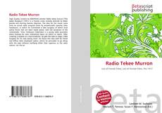 Buchcover von Radio Tekee Murron