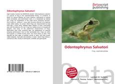 Portada del libro de Odontophrynus Salvatori