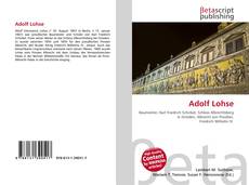 Bookcover of Adolf Lohse