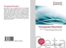 Bookcover of Yatsugatake Mountains