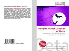 Capa do livro de Vampire Hunter D: Raiser of Gales 