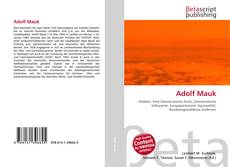 Buchcover von Adolf Mauk