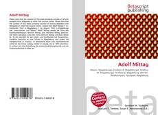 Buchcover von Adolf Mittag