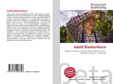 Adolf Blankenhorn kitap kapağı