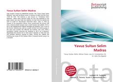 Yavuz Sultan Selim Madras kitap kapağı