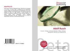 Adolf Rusch kitap kapağı