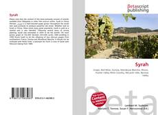 Syrah kitap kapağı