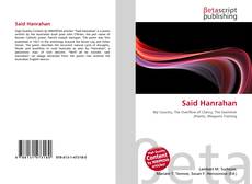 Bookcover of Said Hanrahan