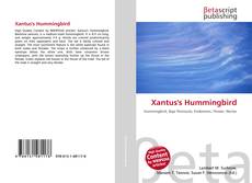 Bookcover of Xantus's Hummingbird