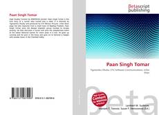 Capa do livro de Paan Singh Tomar 