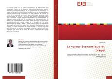 Buchcover von La valeur économique du brevet