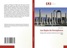 Les Rapts de Perséphone kitap kapağı