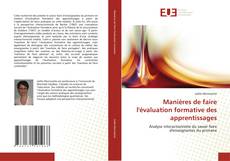 Buchcover von Manières de faire l'évaluation formative des apprentissages