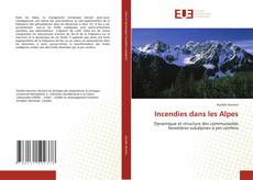 Capa do livro de Incendies dans les Alpes 