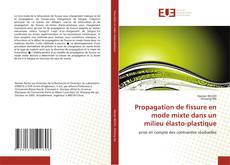 Buchcover von Propagation de fissure en mode mixte dans un milieu élasto-plastique