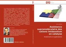 Capa do livro de Assistance supramoléculaire des cations imidazolium en catalyse 